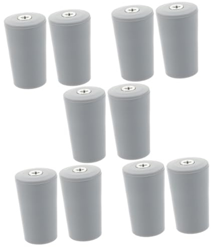OUNONA 10pcs Roller Shutter Stops Buffer Stoppers for Blinds Easy Replacement Fittings for Window Shades Grey for Efficient Shutter