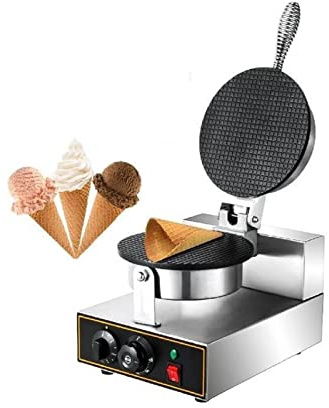 Máquina eléctrica comercial for hacer conos de gofres y helados, máquina for hacer conos de hierro for gofres Para bricolaje
