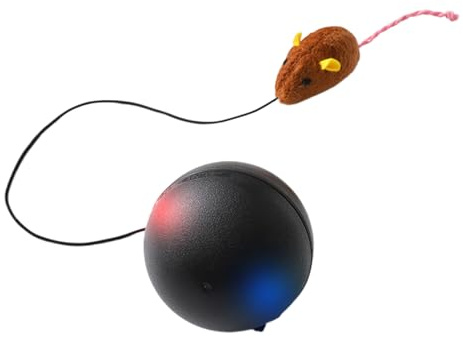 Interaktiv Kattboll - Automatiskt Rörlig Smart Sensor Leksak - Automatisk Lekboll Till | För Husdjur Kattungar Och Valpar Användbar I Inomhus Och Utomhus För Födelsedagar Dagligt Bruk På