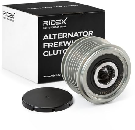 RIDEX Generatorfreilauf Riemenscheibe Lichtmaschine 6B903018RX 021903119G 022903119A Kompatibel mit VW Golf 7 Schrägheck 5G1, BQ1, BE1, BE2 Golf 4 Schrägheck 1J1 Golf 6 5K1 Golf 5 Schrägheck 1K1