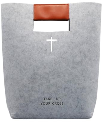 Bible Cover Case Felt Church Tote Bag Bible Study Supplies Carrying Bag