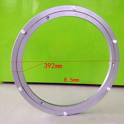 NO LOGO LSB-DREH, 1set Aluminium Lazy Susan Drehlager Drehscheibe Turn Table Round Drehteller Platzteller Geschirr Set (Größe : 16)