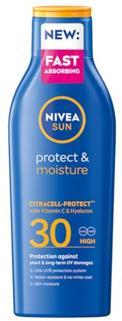 Feuchtigkeitsspendende Sonnenlotion SPF 30, 200ml