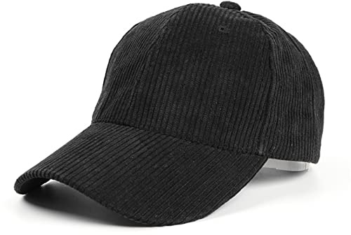 JOYISURE Baseball Cap Herren Damen Einfarbige Cord Baseballmütze Sommer Beiläufiger Schirmmütze Einstellbar Atmungsaktiv Baseballkappe UV-Schutz Baseball Kappe für Draussen,Sport und Reisen