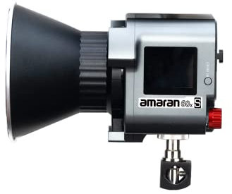 Amaran 60x S - LED Dauerlicht für Fotografen, Studio - Monolight Punktquelle, Zweifarbiges Videolicht 65W 2.700-6.500K, unterstützt Batteriebetrieb, App-Steuerung, Bluetooth 5.0 Mesh, Bowens-Halterung
