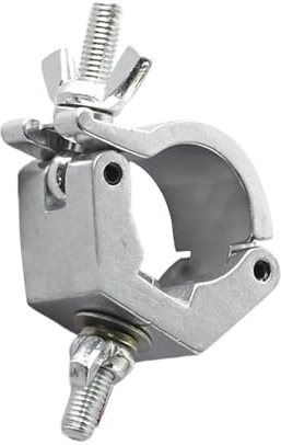 Lightweight Clamp Mount - High Performance Aluminium Alloy Rotary Clamp, Lightweight and Strong Lighting Holder | Multifunctional Stage Lighting Accessories for Bar, Pub, Theatre, Discotheque, Event O