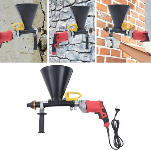 Electric Caulking Gun for Cement, Portable Grouting Machine for Efficient Pointing and Grouting in Construction and Repair