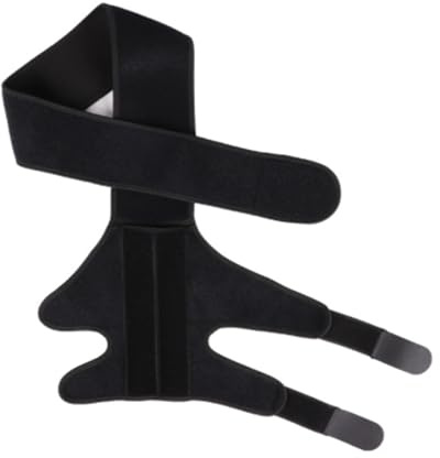 Protector de rodilla para perro, ajustable, negro, para la espalda del perro, cómoda rodillera para el cuidado de lesiones de pierna, protector universal de piernas (S)