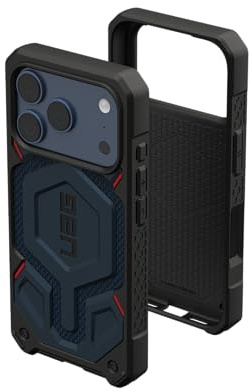 URBAN ARMOR GEAR UAG Designed for iPhone 17 Pro Case Monarch Pro - Compatible with MagSafe Military Grade Protective Cover, Kevlar Mallard