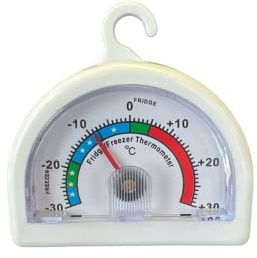 Fridge Or Freezer Thermometer Colour Coded Zones. Ideal For Home, Restaurants, Bars, Cafes (1)