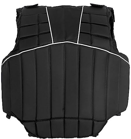 Start Reitweste Damen Sicherheitsweste, Rückenprotektor Reiten Damen, Reitschutzweste Damen Schutzweste für Reiten, Training, Sicherheitsweste, Pferdeweste (Schwarz, XL)