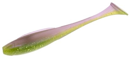 ZECK - Angelköder, Kunstköder, Gummifisch - BA Sexy Swimmer | 14cm - VIO Greenie DLX | 4 STK.