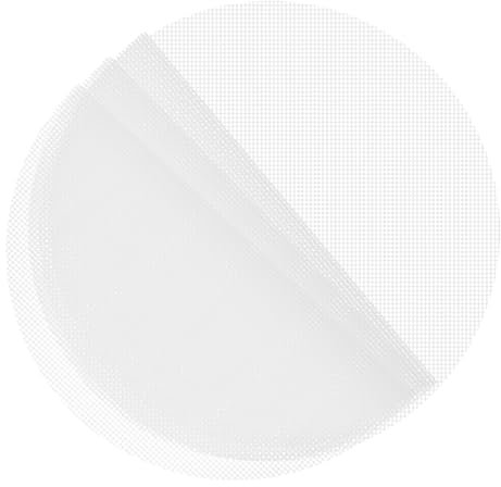ONLYKXY 10pcs White Steamer Liners Round Non-stick Silicone Mesh Mat Pad for Bamboo and Metal Steamer Steamed Buns Dumplings Baking Pastry Mesh Mat (25cm/9.84inch)