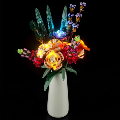 LIGHTAILING Light for Lego-10280 Flower Bouquet - Led Lighting Kit Compatible with Lego Building Blocks Model - NOT Included The Model Set