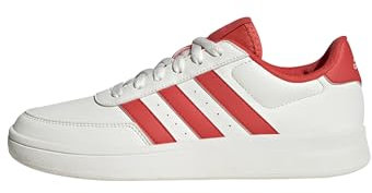 adidas Damen Breaknet 2.0 Shoes Schuhe, core White/Bright red/Lucid pink, 42 EU