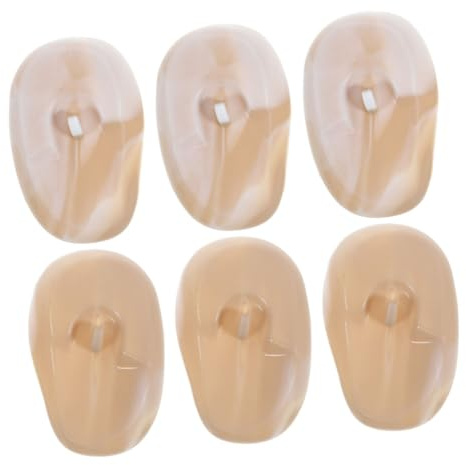 PAMINGONO 3pares Protectores Oreja Silicona Impermeables Para Lavado Cabello Peluquería