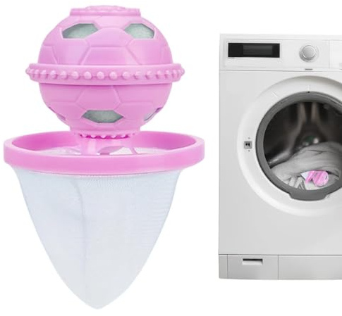 Pet Hair Catcher for Laundry Floating Reusable Ball Shape | Dog Hair Laundry Catcher for RV Boat Pet Grooming Salon Home Travel Hotel Dormitory