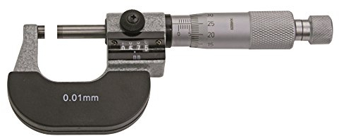 CNC QUALITÄT Bügelmessschraube mit Zählwerk 75-100 mm DIN 863