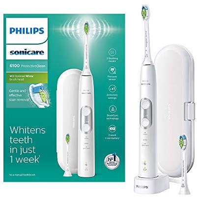 Philips Sonicare ProtectiveClean Electric Toothbrush, White