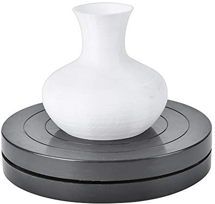 Duokon Plato Giratorio de Arcilla, 11,5/17,8 cm, Herramienta de Escultura de cerámica Hecha a Mano de Arcilla plástica para Estudiantes, Escultura Artesanal Hecha a Mano(17.8cm)