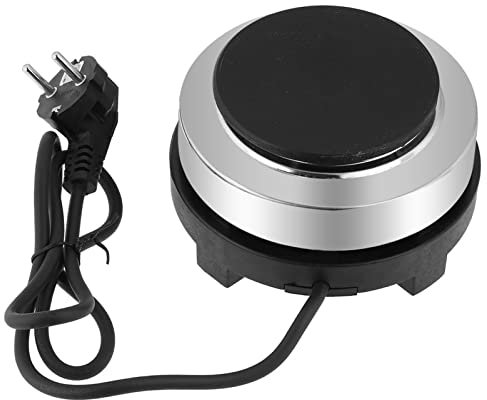 TOPINCN Mini Stufa con Cavo, Mini Stufa Elettrica Portatile Piastra Riscaldante Multifunzione per la Casa Piastra Riscaldante Elettrica Spina Europea 220V 500W