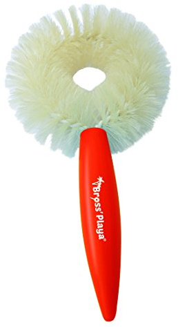 Bross'Playa - Nouveau : Brosse de Plage Anti Sable - 100% Soie Naturelle