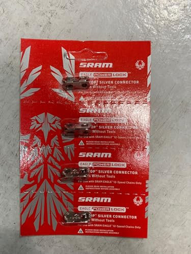 Sram Adler Powerlock Stecker 12-Gang Kette Kettenglied W/Decal - In 2Er-Pack Erhältlich Und 4Er-Pack (4)