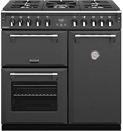 Stoves Richmond S900DF 90cm Dual Fuel Range Cooker - Anthracite Grey
