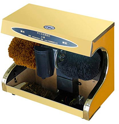 Cireuse à chaussures Machine de nettoyage automatique de chaussures Machine à cirer les chaussures à induction électrique avec machine à cirer les chaussures avec brosse à chaussures Convient pour un