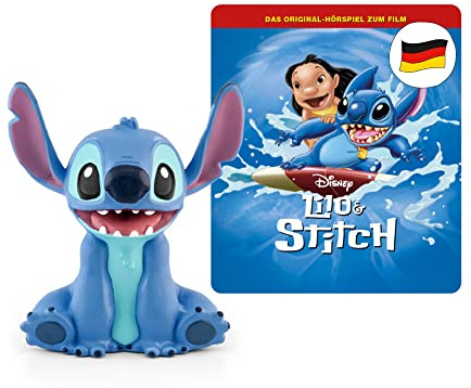 Tonies Figuras de Audio para Toniebox, Disney Lilo & Stitch, Juego de Audio Original de la película, para niños a Partir de 4 años, Tiempo de reproducción de 58 Minutos