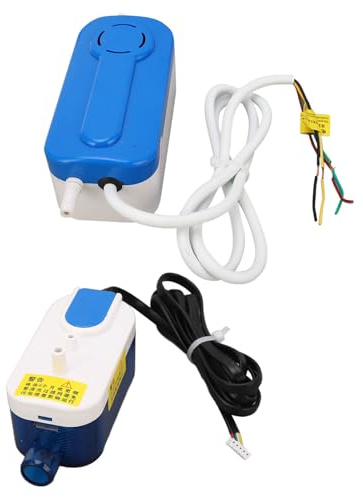 Mini Pompe à Condensats Ultra Silencieuse, Drainage Automatique, Débit 24 L/h, Tête 10 M, Portable pour CVC