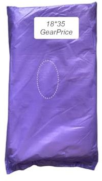 GearPrice Lot de 1000 sacs à pain, en plastique, à remplir, 18 x 35 cm, pour petit-déjeuner