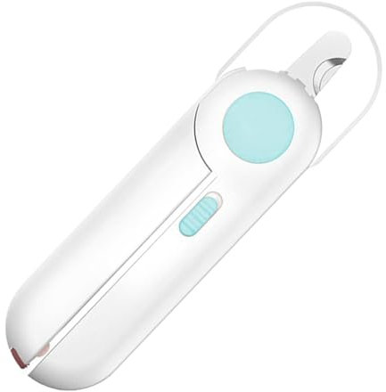 Eoixuqba LED -Hundenagelcipper, Hundenagelschneider - Katzennagel -Trimmer -Werkzeug mit LED -Licht | Tragbare Hundeklauenschleife für kleine mittelgroße große Tiere, Welpe, Kätzchen
