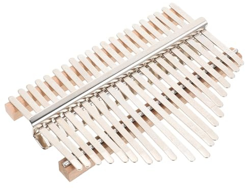 HINTRMENT Robustes Selbstgemacht Daumenklavier Zubehör Satz 21 Tasten Kalimba Bausatz aus Bruchfestem Material für Anfänger und Musikliebhaber