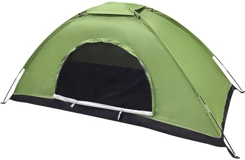 Zelt 2 Personen Wasserdicht, Ultraleicht Camping Zelt, Einfaches Einrichten 2 Mann Zelt Kleines Packmaß, Kuppelzelt für Outdoor, Bikepacking, Trekking