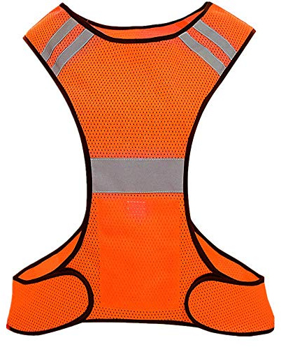 Biqing Hi Vis Vest Reflective Running Vest High Visibility Vest For Running Walking Cycling Jogging