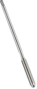 Dormer Gewindebohrer E303M6NO3 Serie E303 HSS-E mit geradem Nut, metrisch mit glänzender Oberfläche, DIN357 Standard, NO3, M6 x 1,00 mm Gewinde, 110 mm Länge
