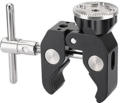CAMVATE Super Crab Clamp with Rosette Mount M6 Female Thread Hole for Camera Accessories Kit