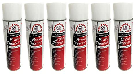 Spray limpia o limpiador de frenos de disco,pastillas, PACK 6 botes 500 ML