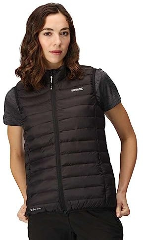 Regatta Damen Regatta Women's Marizion Baffled Gilet anzug weste, Black(SlGry),