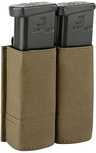 KRYDEX Gear Taktische 9MM Pistole Magazin Pouch Double Stack .40 45 ACP Pistole Mag Halter