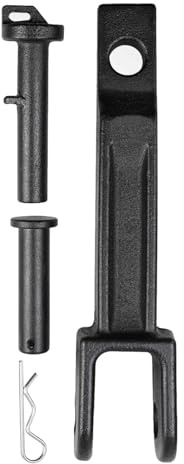 SEAFRONT Gancho de Remolque Trasero de Acero de Aleación, Pasador de Tracción, Kit de Gancho de Remolque único, Gancho Receptor de Enganche de Pivote de Acero de Aleación, Accesorios para