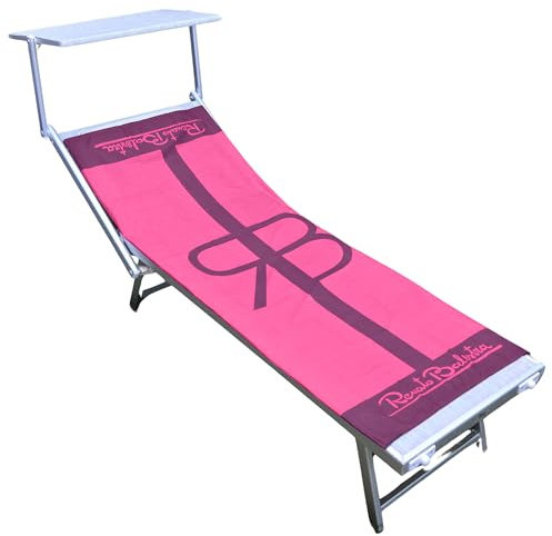 Renato Balestra Telo Mare Microfibra Grande 170x90cm Asciugamano Morbido e Compatto Salvaspazio Deluxe (06- Fragola/Vinaccio)