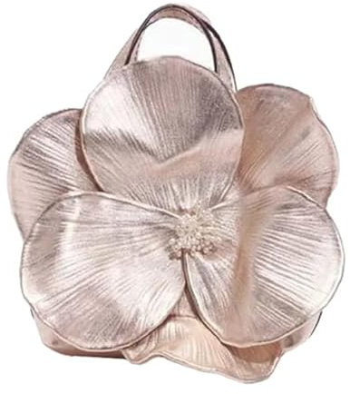 Damen Floral Clutch Bag Kreative Blume Handtasche Damen Floral Clutch Bag für Party Hochzeit Braut Geldbörsen