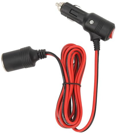 Zigarettenanzünder, 12 V, 24 V, 10–15 A, Ausgang, Männlich, Weiblich, Stecker mit Sicherung, Auto-Adapter für Kamera