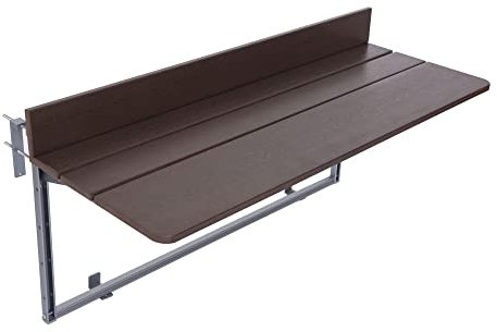 Hängetisch für Balkongeländer, Hängetisch für Balkongeländer, Balkon-Stehtisch für Geländer, multifunktionaler Freizeittisch, Beistelltische für den Außenbereich, klappbarer Balkontisch, hän