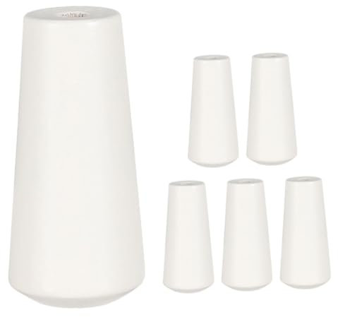 DECHOUS 6stücke Holz-kordel-tasseln Für Jalousien Stabile Pendelknöpfe Für Vorhangkordeln Beige Holz-ersatzteile Vielseitig Für Fensterrollos Und Vorhangzug Einfache Montage Langlebig