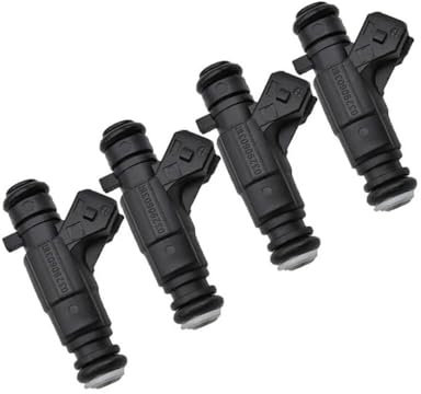 Einspritzdüsenanschluss 0280156403 032906031R für Golf für SAVERIO für SPACEFOX für Voyage für CROSSFOX 1.6T 4-teiliger Einspritzdüsen-Autozubehör Auto-Einspritzdüsen