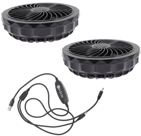 IMIKEYA 1 Juego Ventilador USB para Ropa Acondicionada Enfriador de Ventilador Silencioso para Chalecos de Refrigeración para Cálidos y Actividades