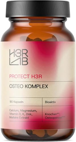 Calcium Magnesium D3 K2 Komplex – mit Calciumcitrat, Vitamin K2 als MK-7, Vitamin C, Zink & Bor – 90 vegetarische Kapseln
